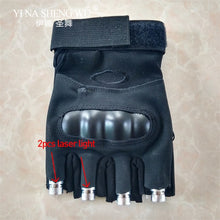 Load image into Gallery viewer, Green Laser Gloves Nightclub Bar Party Dance Singer Dance Performance Props DJ Mechanical Gloves LED Light Laser Gloves Unisex
