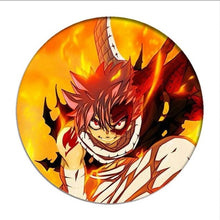 Load image into Gallery viewer, 1pcs Anime Fairy Tail Cosplay Badge Cartoon Natsu Lucy Brooch Pins Collection bags Badges for Backpacks Clothes Decoration