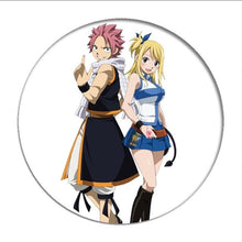 Load image into Gallery viewer, 1pcs Anime Fairy Tail Cosplay Badge Cartoon Natsu Lucy Brooch Pins Collection bags Badges for Backpacks Clothes Decoration