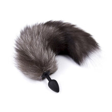Load image into Gallery viewer, Tail anal plug Silicone Fox Tail Prostate Massager Anal Plug Insert Stopper BDSM Homosexual Animal Tail  For Women Man Couple