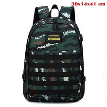Load image into Gallery viewer, Backpack Game Playerunknown's Battlegrounds PUBG Cosplay Level 3 Instructor Backpack Outdoor Multi-functional Large Capacity