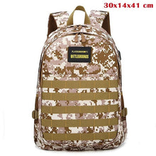 Load image into Gallery viewer, Backpack Game Playerunknown's Battlegrounds PUBG Cosplay Level 3 Instructor Backpack Outdoor Multi-functional Large Capacity